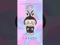 How To Draw Labubu Secret Big Into Energy #labubu #labububigintoenergy #popmart @POPMARTOFFICIAL