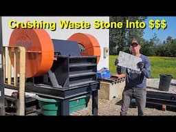Granite Slab Crusher For Countertops, Headstones, Granite & Quartz Remnants