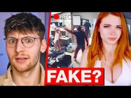 Faked Amouranth ihren eigenen Überfall?