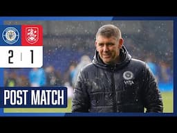 Dave Challinor Post-Match Interview - Huddersfield Town