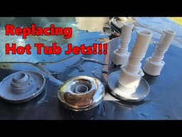 How to replace a Hot Tub Jet / Diffuser