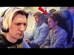 Drunk Passenger Ruins Everyone’s Flight | xQc Reacts