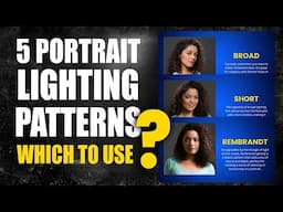 Portrait Lighting Patterns - Flash Photography for Beginners