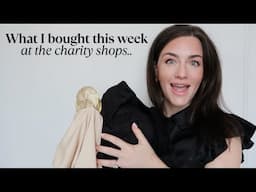 What I bought in the charity shops this week - home, pregnancy & things I promised myself I wouldn't
