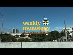 Weekly Monotony - holy week ✝️, eating out 🍽️ , fitting vivaia 👠