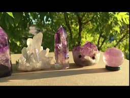 Peaceful Sleep Amethyst Crystal Set