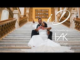 Arin & Ebony's Stunning Wedding Day Video at Murat Shrine Temple IN | HAK Weddings