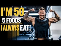 David Beckham (50) still looks 25 🔥 I EAT 5 FOODS & Don't Get Old