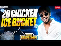 Bgmi Challenge 20 chicken streak Short Stream