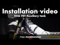 Husqvarna 701 auxiliary tank installation by RADE/GARAGE