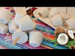 🔴Como Hacer unas Deliciosas Paletas De Coco Riquisimas💥