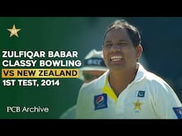 PCB Archive - Zulfiqar Babar Grabs 3️⃣ Wickets | PAK vs NZ 1st Test 2014 | M2C2A