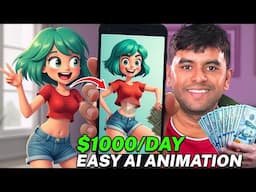 Easily Earn $1000/Day with FREE Ai Animation Tools (Full Tutorial) Step-by-Step!
