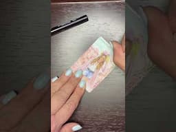 Playing with watercolors and stickers! Step by Step in videos.