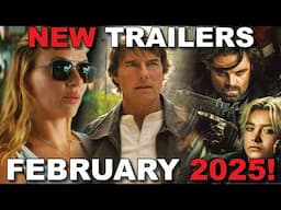 BEST MOVIE TRAILERS February 2025! Thunderbolts, Final Reckoning, Jurassic World Rebirth and MORE!