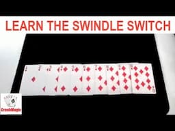 Swindle Switch Card Trick Performance and Tutorial