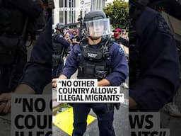 Russian woman says you'd be arrested and deported for what illegal migrants are doing in Los Angeles