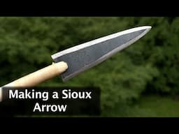 Making a Sioux War Arrow