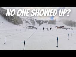 Whistler Blackcomb EMPTY on a Powder Day?!