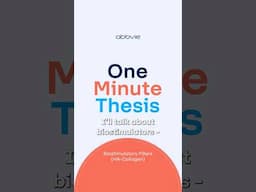 One Minute Thesis | Biostimulatory Fillers (HA-Collagen)