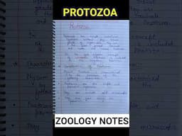 PROTOZOA NOTES