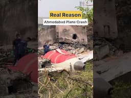 Reason behind Ahmedabad Plane Crash 😱 #shorts