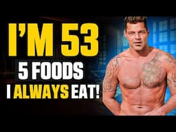 Ricky Martin (53) still looks 30🔥"I EAT 5 FOODS & Don't Get Old"