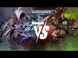 NEW Death Guard Vs Ynnari: 2000pts Warhammer 40K Battle Report