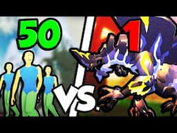 50 JEFFS VS. 1 CALDONTERRUS | Creatures of Sonaria