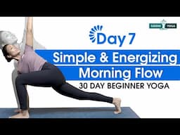 Day 7: Boost Energy & Flexibility with Sun Salutations | 20 Min Yoga for Beginners | Siddhi Yoga