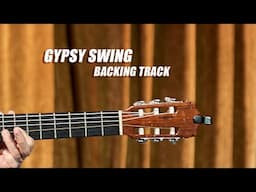 Gipsy Swing Jazz Guitar Backing Track E Minor