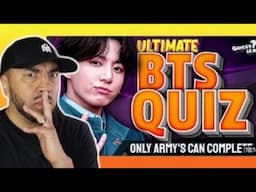 Dad reacts to BTS QUIZ | Only ARMY's Can Complete This BTS Quiz ( Live Stream with BTS Army)