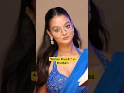 if *INDIAN* brands were *HUMANS*?😱Lenskart Edition 🥵New makeup Trend #trending #transition