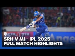 Bizarre walking drama in crucial match 🤯 I Sunrisers Hyderabad v Mumbai Indians I Highlights I IPL
