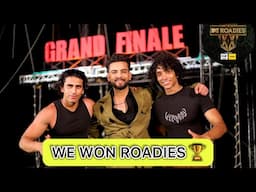 We Won Roadies Double Cross | Grand Finale Vlog❤️