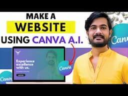 Create Free Website Using Canva | Best AI Website Builder For Your Business | AI Website Builder