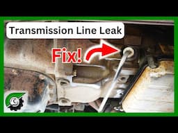 How to Fix a Leaking Transmission Line – Easy DIY Repair!
