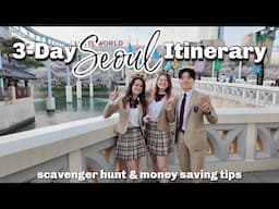 Things to do in Seoul! 3-Day Trip Itinerary~
