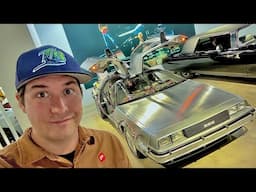 Original Back To The Future Delorean LOWRIDERS & KEN BLOCK EXHIBIT - LA’s Peterson Automotive Museum