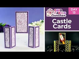 Castle Cards: Notecards with a Difference ⭐ Day 13 Card Making Countdown 2025