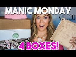 Manic Monday Vol.20 | 4 Subscription Boxes 2025 + Coupon Codes | 2 NEW SUBSCRIPTION BOXES