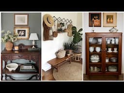 Elegant Vintage Cottage Decoration Ideas.Vintage style interior decor inspiration.#vintagestyle #diy