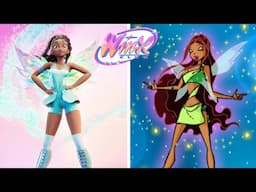 Aisha's Transformation: original Season 1 vs. Reboot Side-by-Side | Winx Club Official