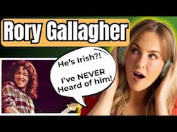 Irish Girl's First Time EVER Hearing Rory Gallagher – A Million Miles Away
