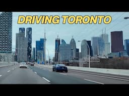 Toronto Drive | Morning Reverse Rush Hour "Commute" (April 2025)