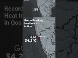 #heatindex in #goa crosses 47 degree #celsius    #heatwave #humidity #coastaltowns