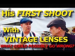 Modern Photographer Tries Vintage Glass - Can He Nail It?