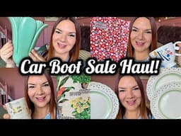 Car Boot Sale Bargains | Car Boot Haul | Car Boot Sales UK | Car Boot Sale Haul | Kate McCabe