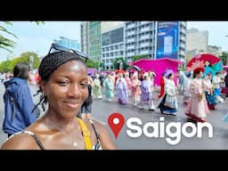 A Colorful Saturday in Saigon: Áo Dài Festival + Hidden Cafes