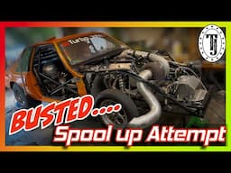Spool up PROBLEM!  I cannot believe I missed this!